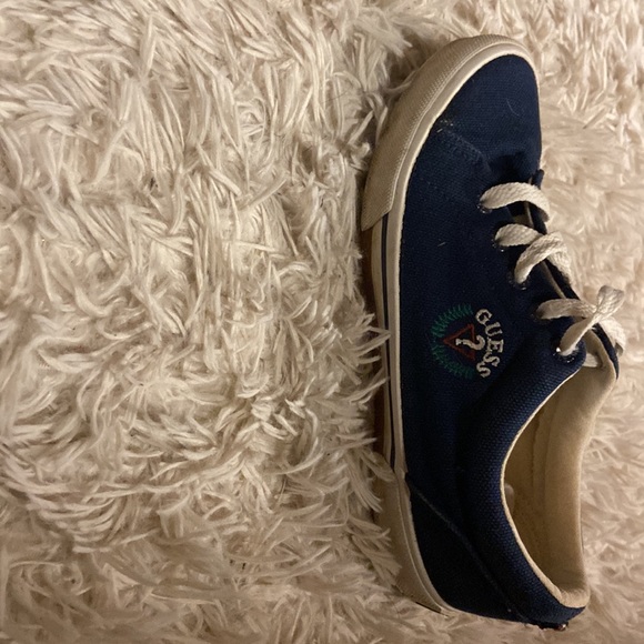 Vintage Guess Sneakers - Navy Blue + White - Picture 2 of 10